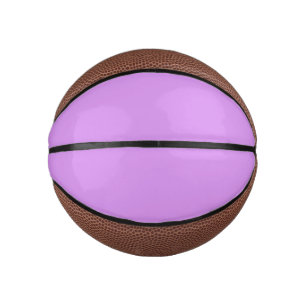 Bright lilac (solid color) mini basketball