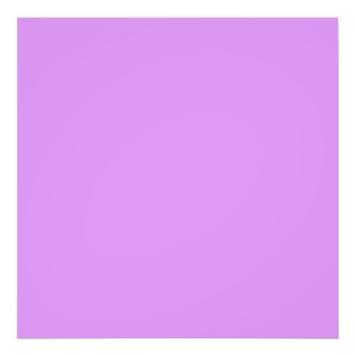 Bright lilac solid color  photo print