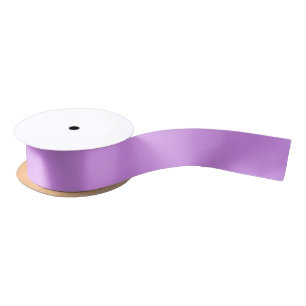 Bright lilac (solid color) satin ribbon