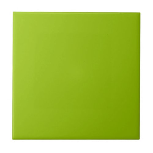 Bright Lime Grass Green Color Tile