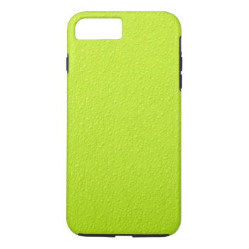 Bright Lime Green Neon Trendy Colors Iphone 8 Plus/7 Plus Case by Chicy_Trend at Zazzle