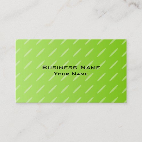 Bright Lime Green Patterned Background Design. Business Card