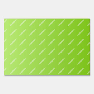 Bright Lime Green Patterned Background Design. Sign