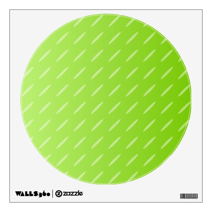 Bright Lime Green Patterned Background Design. Wall Decor