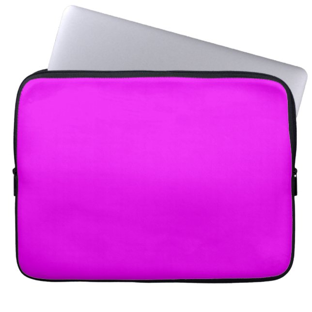Bright Magenta Laptop Sleeve (Front)