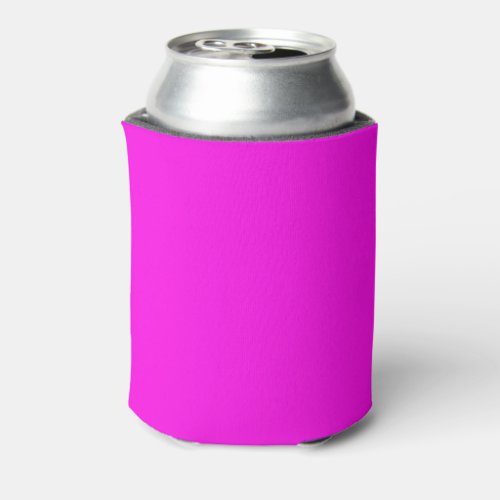  Bright Magenta solid color  Can Cooler