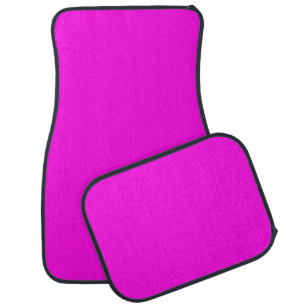 Bright Magenta (solid color)  Car Floor Mat