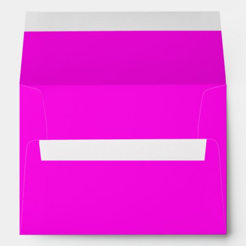  Bright Magenta solid color  Envelope