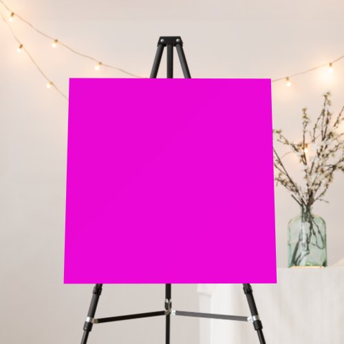  Bright Magenta solid color  Foam Board