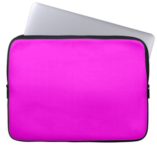  Bright Magenta solid color  Laptop Sleeve