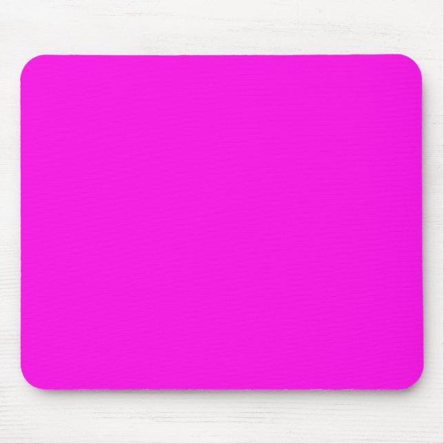  Bright Magenta (solid color)  Mouse Pad (Front)