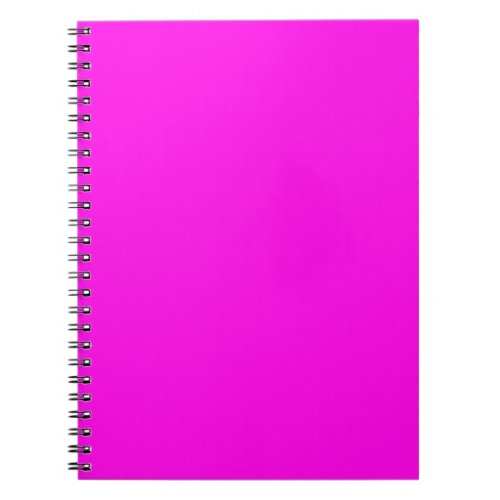  Bright Magenta solid color  Notebook