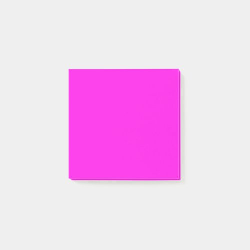  Bright Magenta solid color  Post_it Notes