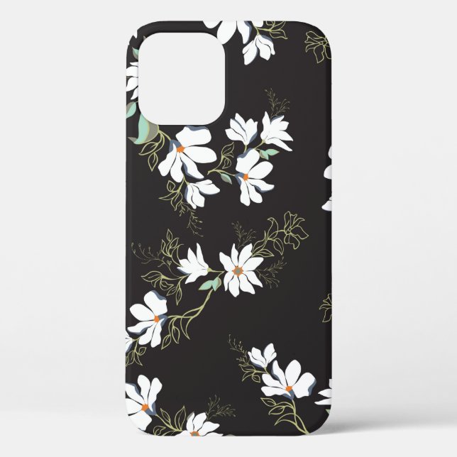 Bright Magnolia Seamless Pattern Case-Mate iPhone Case (Back)