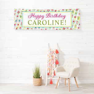 Bright Mahjong Tiles Banner