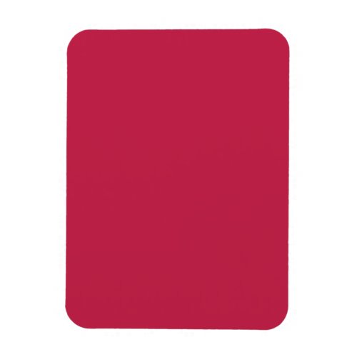 Bright maroon solid color  magnet