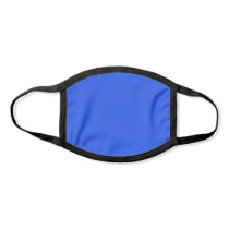 Bright Medium Blue Customizable Face Mask