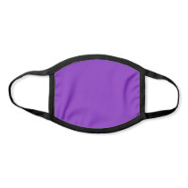 Bright Medium Purple Customizable Face Mask