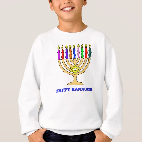 Bright Menorah Sweatshirt