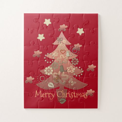 Bright Merry Christmas Jigsaw Puzzle