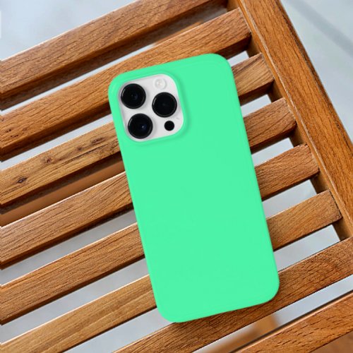 Bright Mint One of Best Solid Green Shades Case_Mate iPhone 14 Pro Max Case