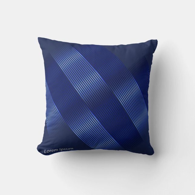 bright modern background, geomeric objects from co throw pillow (Front)