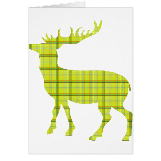 Bright modern deer cards (Front)