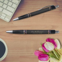Bright Modern Floral Teacher's Pen