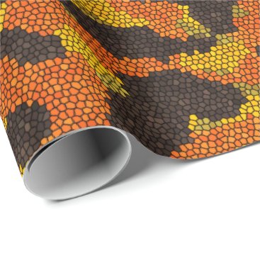 Bright Mosaic Camouflage Wrapping Paper Bright Mosaic Camouflage Wrapping Paper
