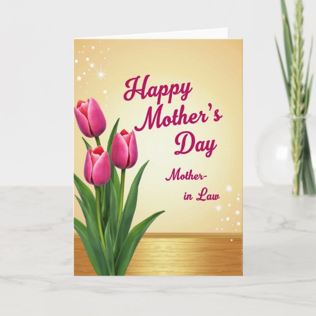 Bright Mothers Day Shine Card (Front)