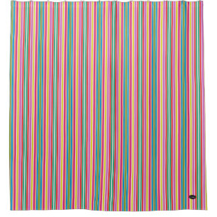 Bright Multi-Color Stripe Shower Curtain by HAMbWG