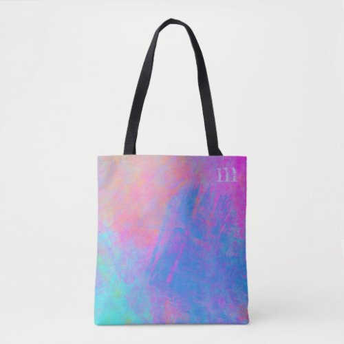 Bright Multicolor Splashes Tote Bag