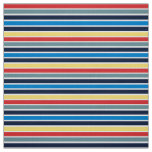 Bright multicolored horizontal stripes. fabric