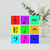 bright music symbols (Standing Front)