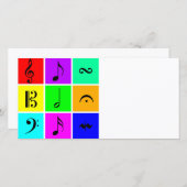 bright music symbols (Front/Back)