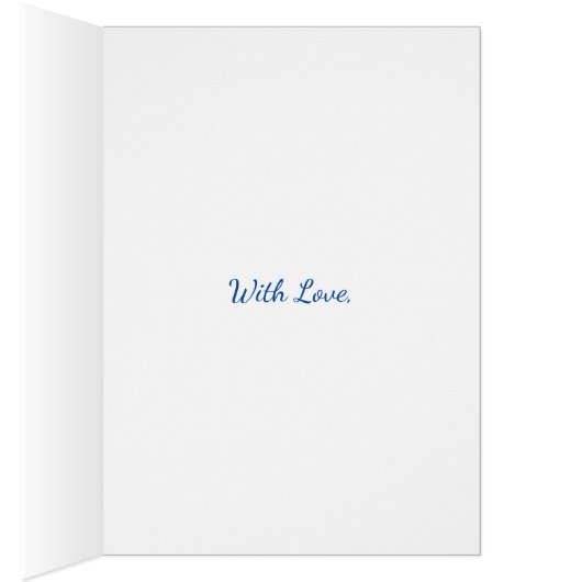 Bright Nasturtiums Floral Mother's Day (Inside (Right))