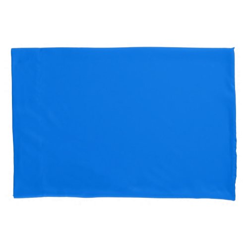 Bright Navy Blue Solid Plain Color Pillow Case