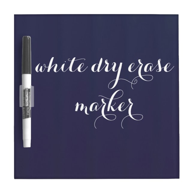 Bright Navy Dry Erase Board (Front)