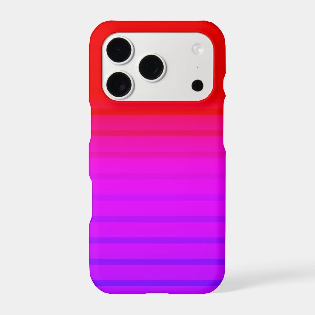 Bright Neon Colored Pattern Design Iphone Case (Back)