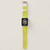 Neon yellow on sale apple watch band