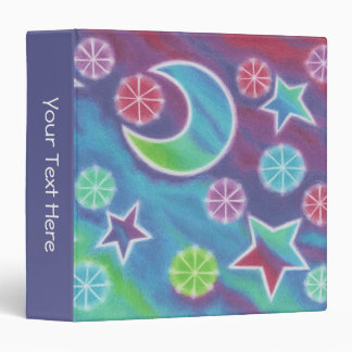 Bright Night 'Your Text' custom binder