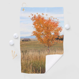 Bright October  Golf Towel