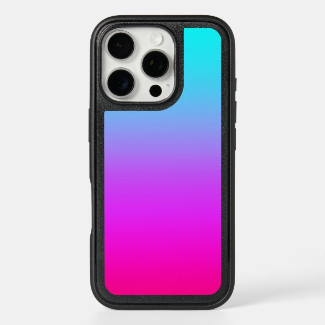 Bright Ombre Design Otterbox iPhone Case (Back)