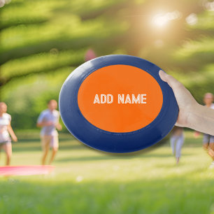 bright orange - add name Wham-O frisbee