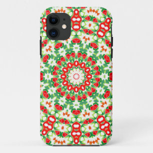 Bright Orange Green Fashionable Bandana Shawl iPhone 11 Case