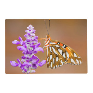 Bright Orange Gulf Fritillary Butterfly Placemat