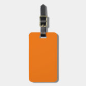 Bright Orange Luggage Tag | Zazzle