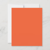 Bright Orange Minimalist Solid Background (Front)