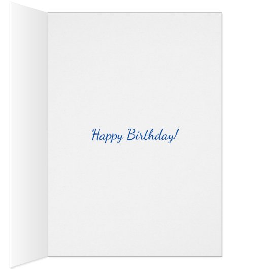 Bright Orange Nasturtiums Floral 94th Birthday (Inside (Right))