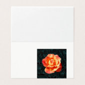Bright orange rose (Outside Unfolded)